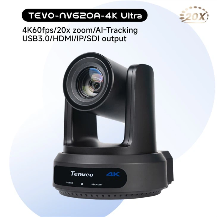 กล้องวิดีโอคอนเฟอเรนซ์ซูมออปติคอล TEVO-NV620A-4K 20 เท่า