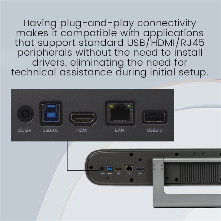 MEET BAR 4K video bar Conference Webcam high quality